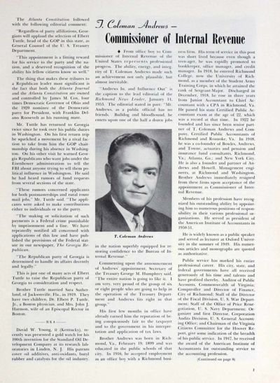 T. Coleman Andrews-Commissioner Of Internal Revenue